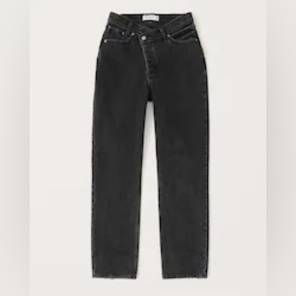 Abercrombie & Fitch High Rise Dad Jeans